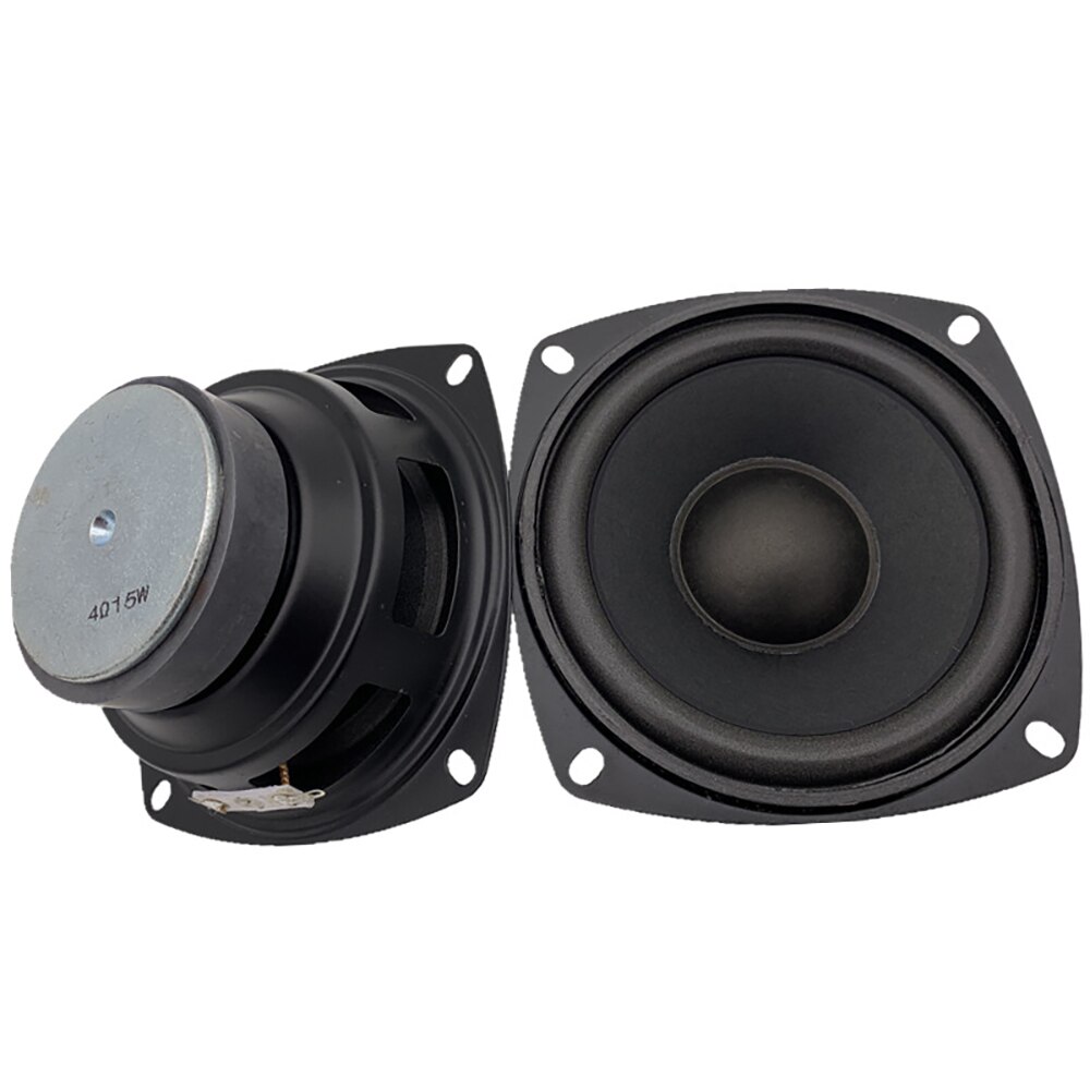 4Ohm15W woofer Speaker 4Inch Full Range HIFI Audio Loudspeaker Tweeter Mid Range Subwoofer For Home Theater DIYSpeakers
