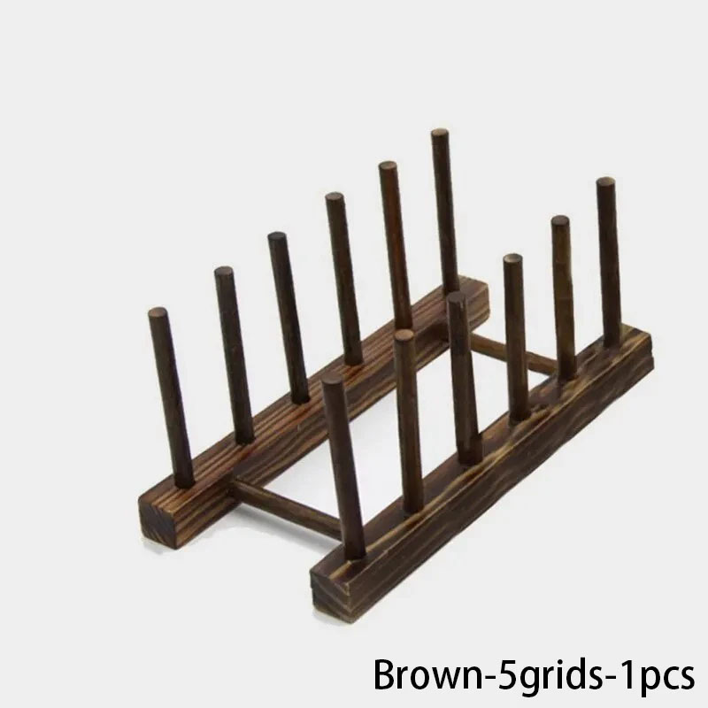 Soporte de madera multifunción, tapa de plato de cocina, soporte de drenaje, organizador de artículos diversos de cocina, estante para tazas, mesa, exhibición de libros