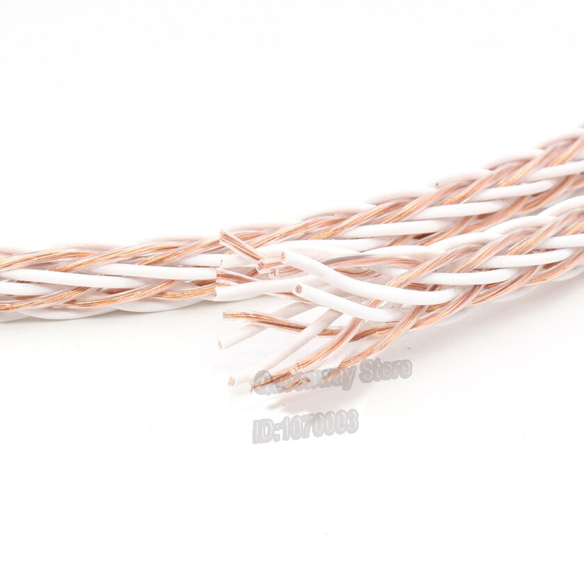 HiFi hi-end hiend 8TC HIFI single crystal copper AV main speaker cable HIFI speaker cable
