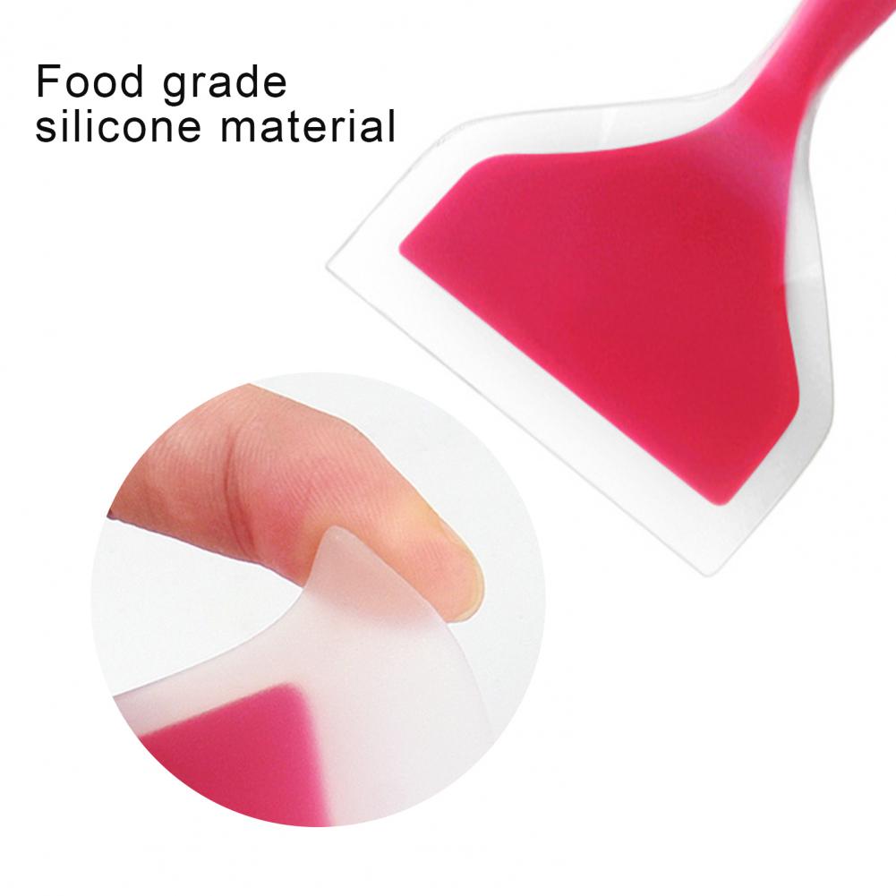 Silicone Spatula Lightweight Kitchen Accessory Silicone Beef Meat Egg Kitchen Wide Scraper Pizza Shovel Baking Spatula Tool
