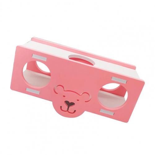 Doskonała huśtawka chomika zabawna łatwa w montażu zabawka chomika premia DIY: różowy