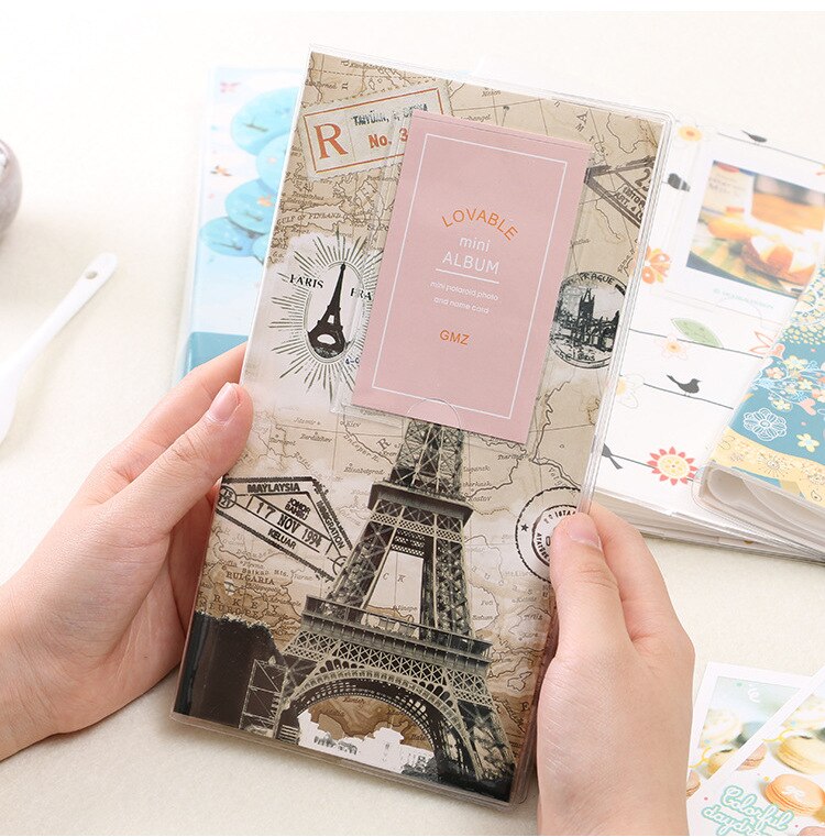 Los Fick – Album Photo avec 84 pochettes, coloré, pour Fuji Instax Mini 7s 8 25 50s: Tower
