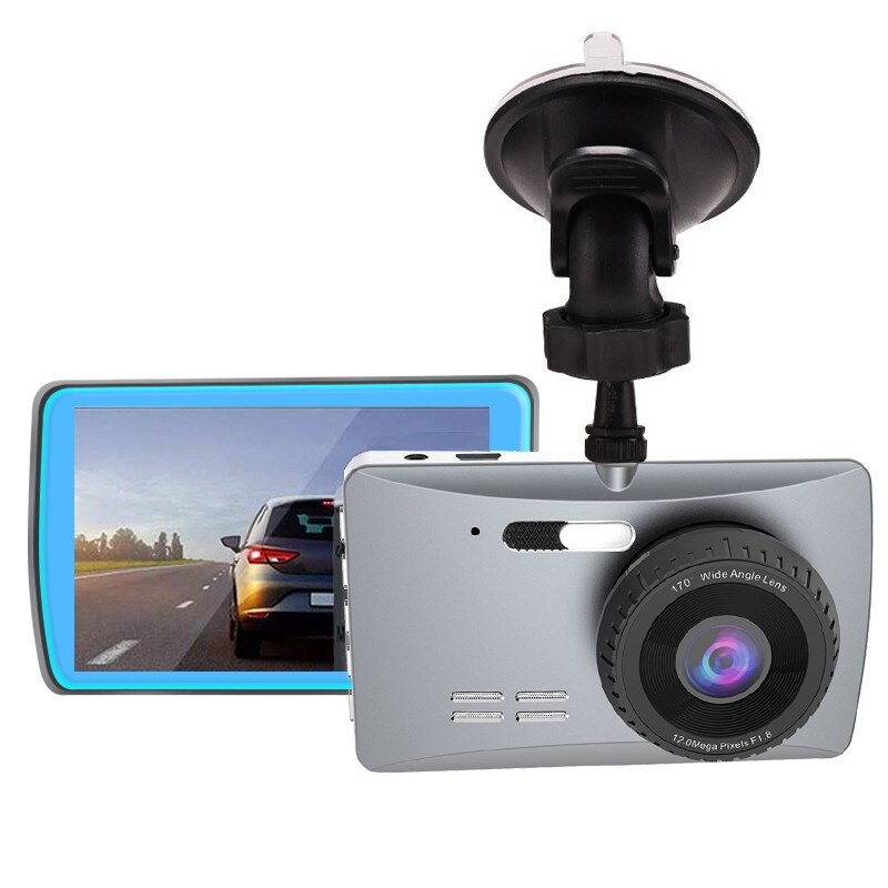 Q5 3.6 "1080P voiture enregistreur vidéo DVR tableau de bord caméra vue arrière HD boucle enregistrement Vision nocturne g-sensor 170 ° grand Angle Dashcam DVR: Only DVR / 8 G