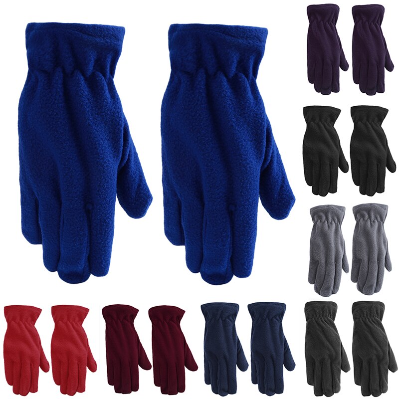 Arbejdshandsker vinterhandske vindtæt liners termisk polar fleece hænder varmere i koldt vejr til mænd og kvinder varme handsker