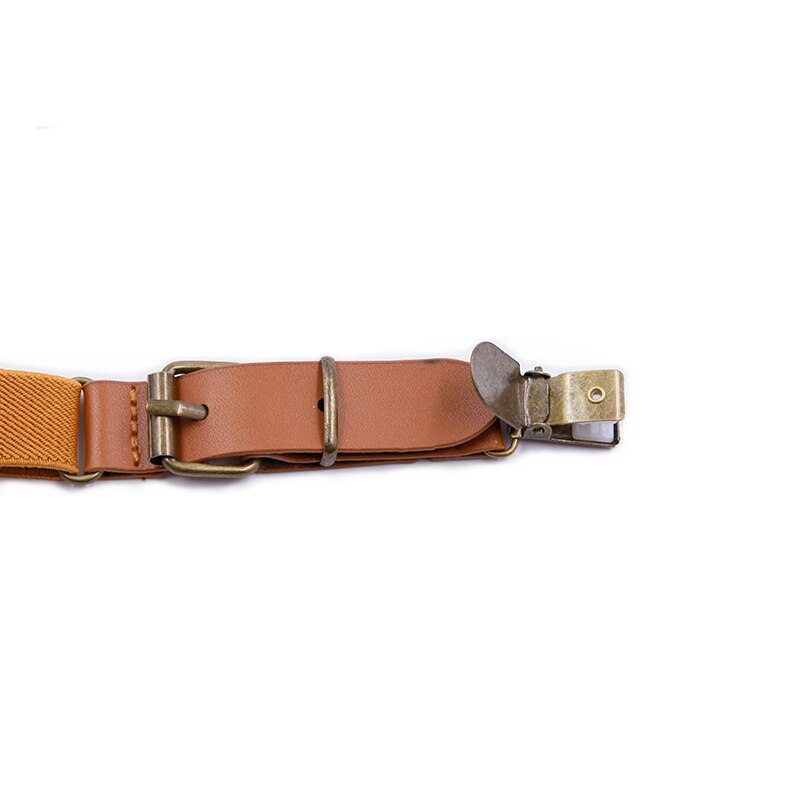 freundlicher leder hosenträger Baby hosenträger Starke 3Clips Hosen Suspensorio Gummiband größe 2.5*70cm