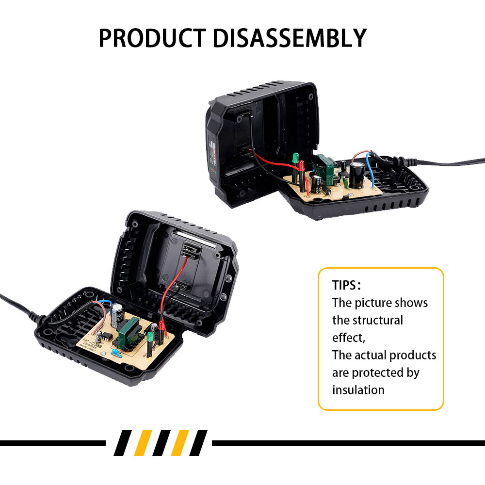 Rechargeable Lithium Battery Series 20V Charger For Cordless Drill/Saw/Screwdriver/Wrench/Angle Grinder Brushless Power Tool