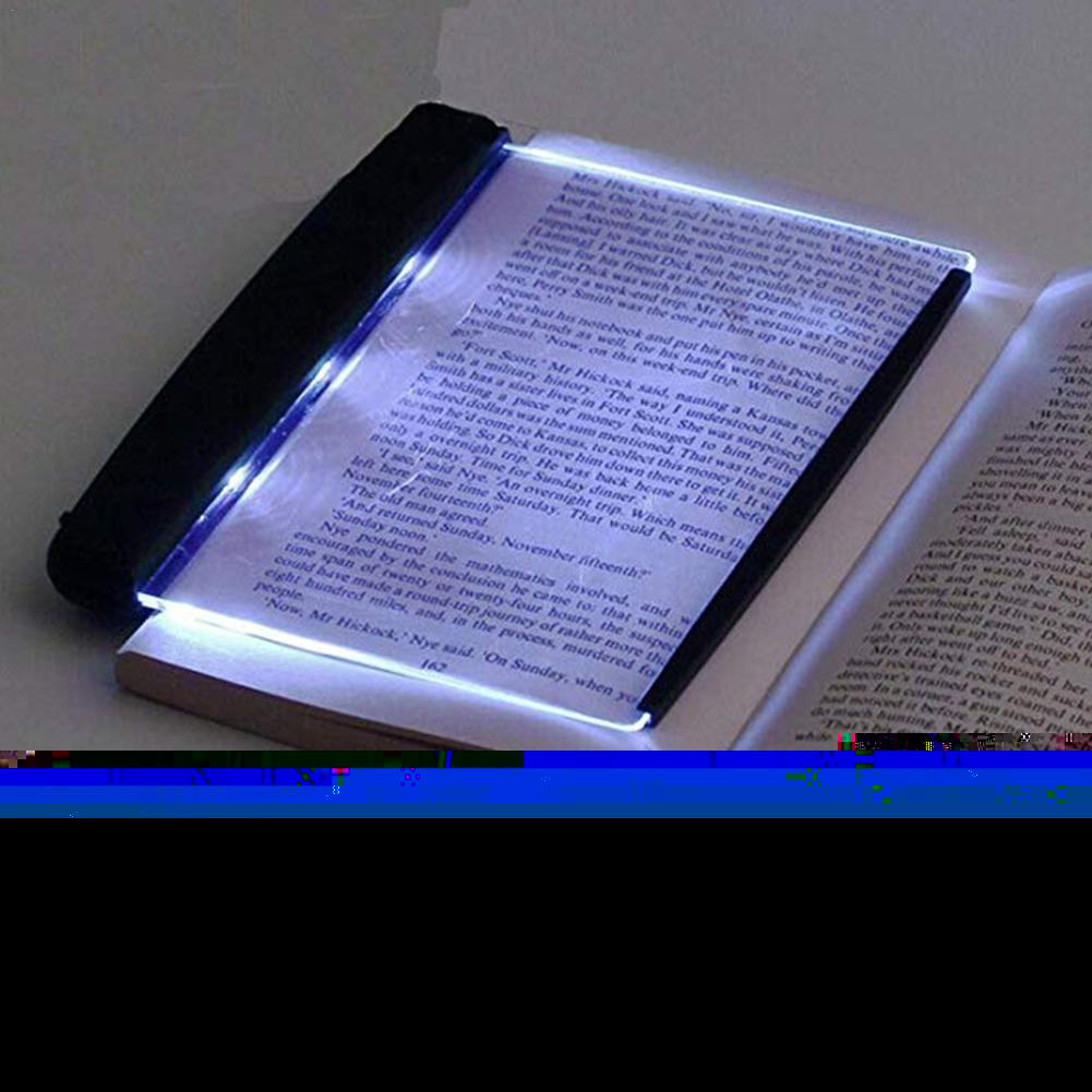 Led Night Book Reader Reading Book Light LED Panel Night Wireless People Thinking Mind Flat Plate Panel Eyes Book Lamp