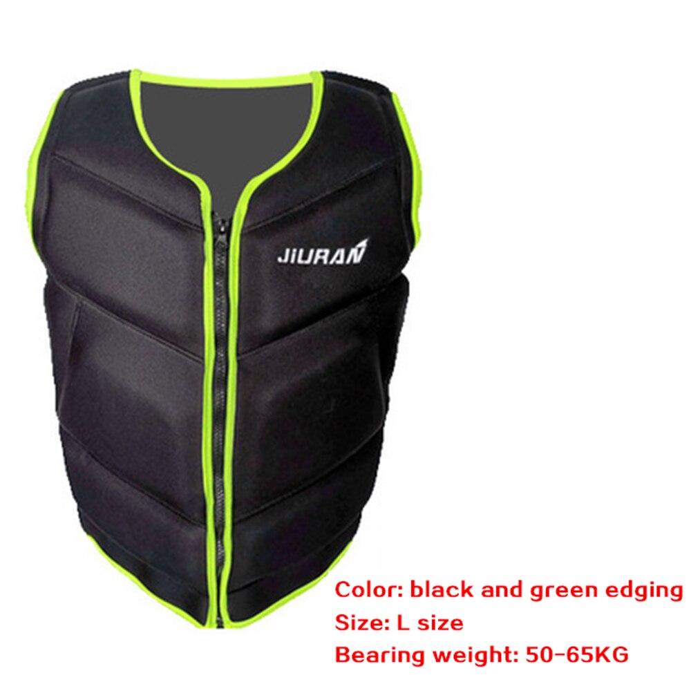 Adult life vest Swimming Buoyancy Fishing Life Jacket vest Floating Jacket Rescue Sea Fishing Vest Canoeing Sailing Safety: 5