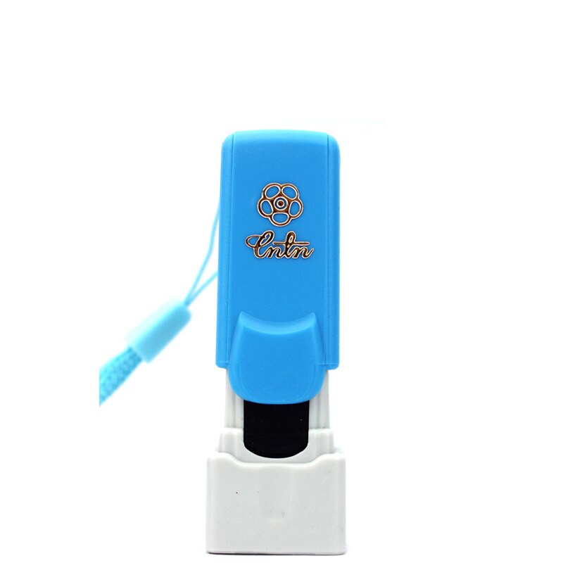 Personal Nurse Name Stamp Handwritten Signature Stamp Lettering Personality Art Signature Steal Private Production 5: Lanyard blue