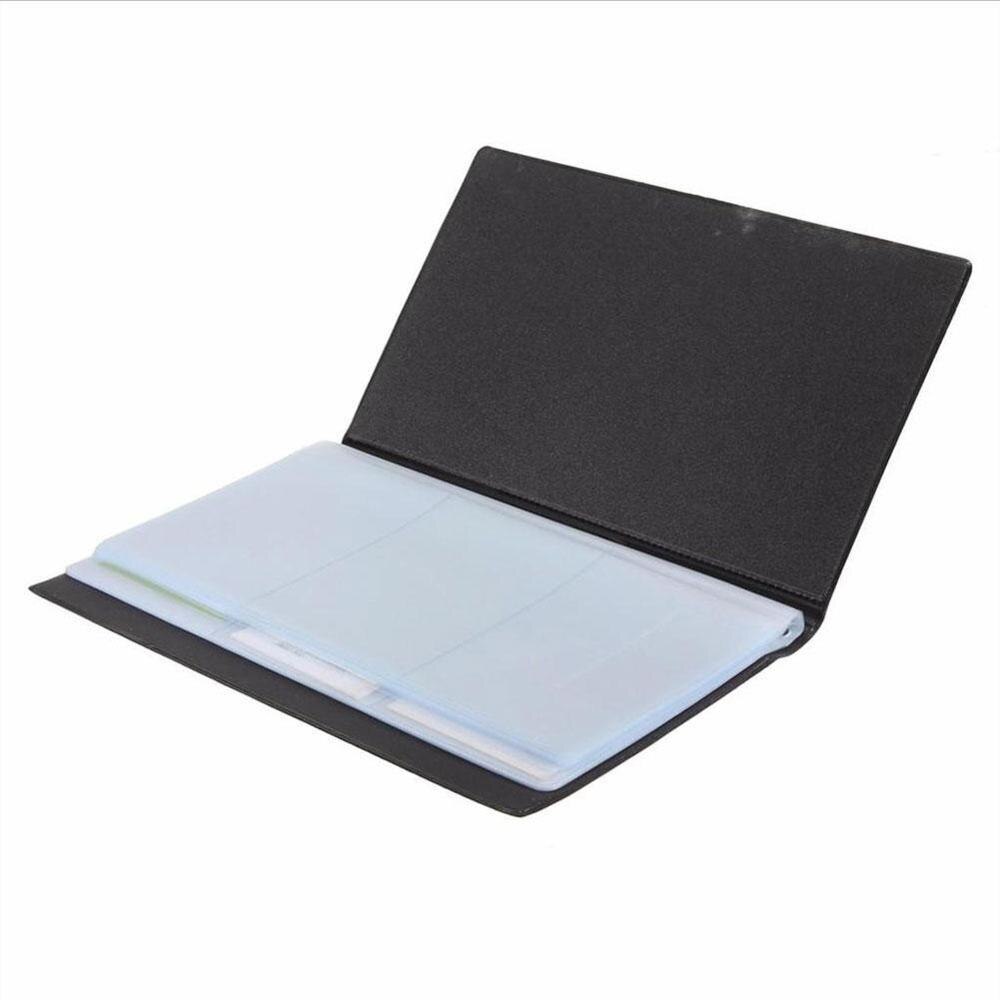Business Card Book Large Capacity 300 Card Hard Book Card Business Office Loose Storage Business Book Holder Card J3S2