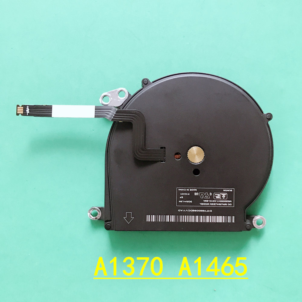 Bärbara datorer cpu kylare fläkt för apple macbook air  a1466 a1465 a1369 a1370 för sunon  mg50050 v 1-c02c-s9a dc