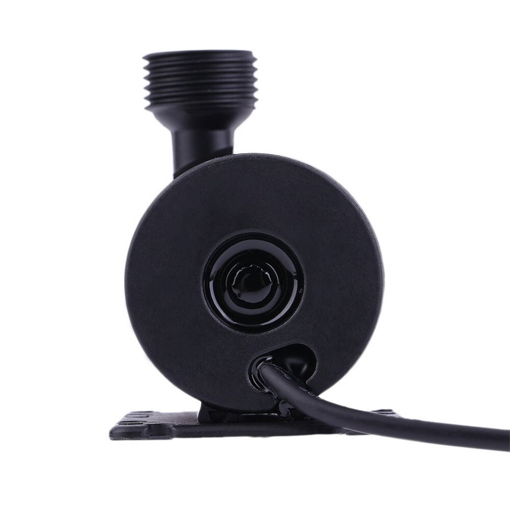 Ultra Quiet Mini DC 12V Lift 5M 800L/H Brushless Motor Submersible Water Pump Multifunction Threaded Water Pump