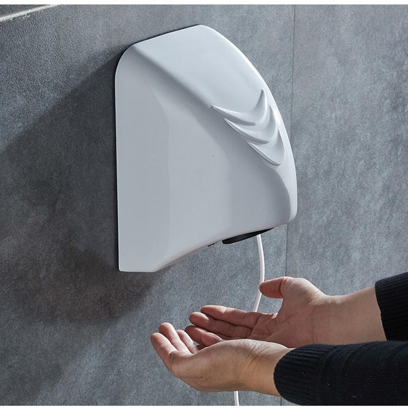 800W Hand Dryer Hotel Commercial Hand Dryer Electric Automatic Induction Hands Drying Hotel Bathroom Device Household Appliance
