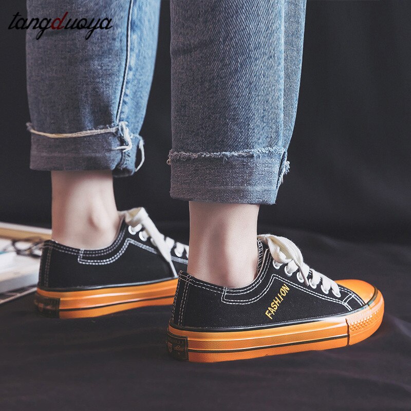 Dames canvas schoenen veterschoenen dames gevulkaniseerde schoenen dames casual schoenen vuile sneakers tennisschoenen dames