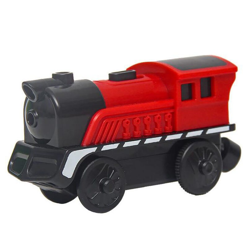 Electric Train Set Toys Model Train Electric Car Fit For Wooden Railway Wood Train Track Christmas For Children: DDC11