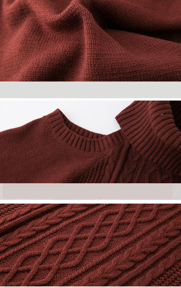 Suvance Gebreide Patchwork Effen Kleur Half Mouw Coltrui Vrouwen Mini Jurk