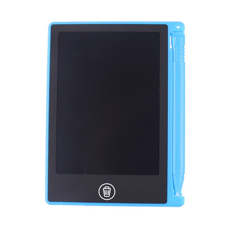 Lcd Writing Tablet 4.5 Inch Digital Drawing Electronic Handwriting Pad Messa: Blue