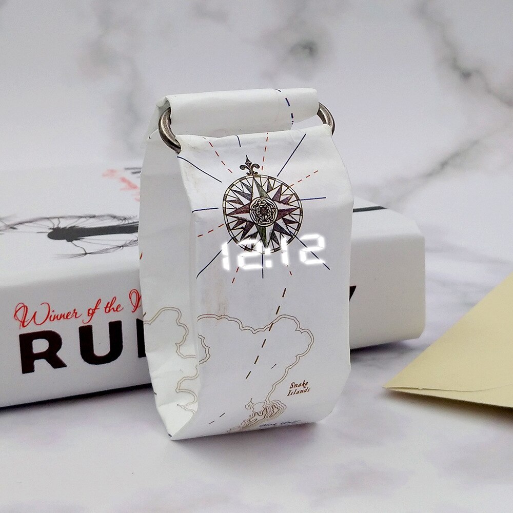 Digital Watch Men's Watch Waterproof Paper Watch Men's Electronic Watches Men Clock relogio digital