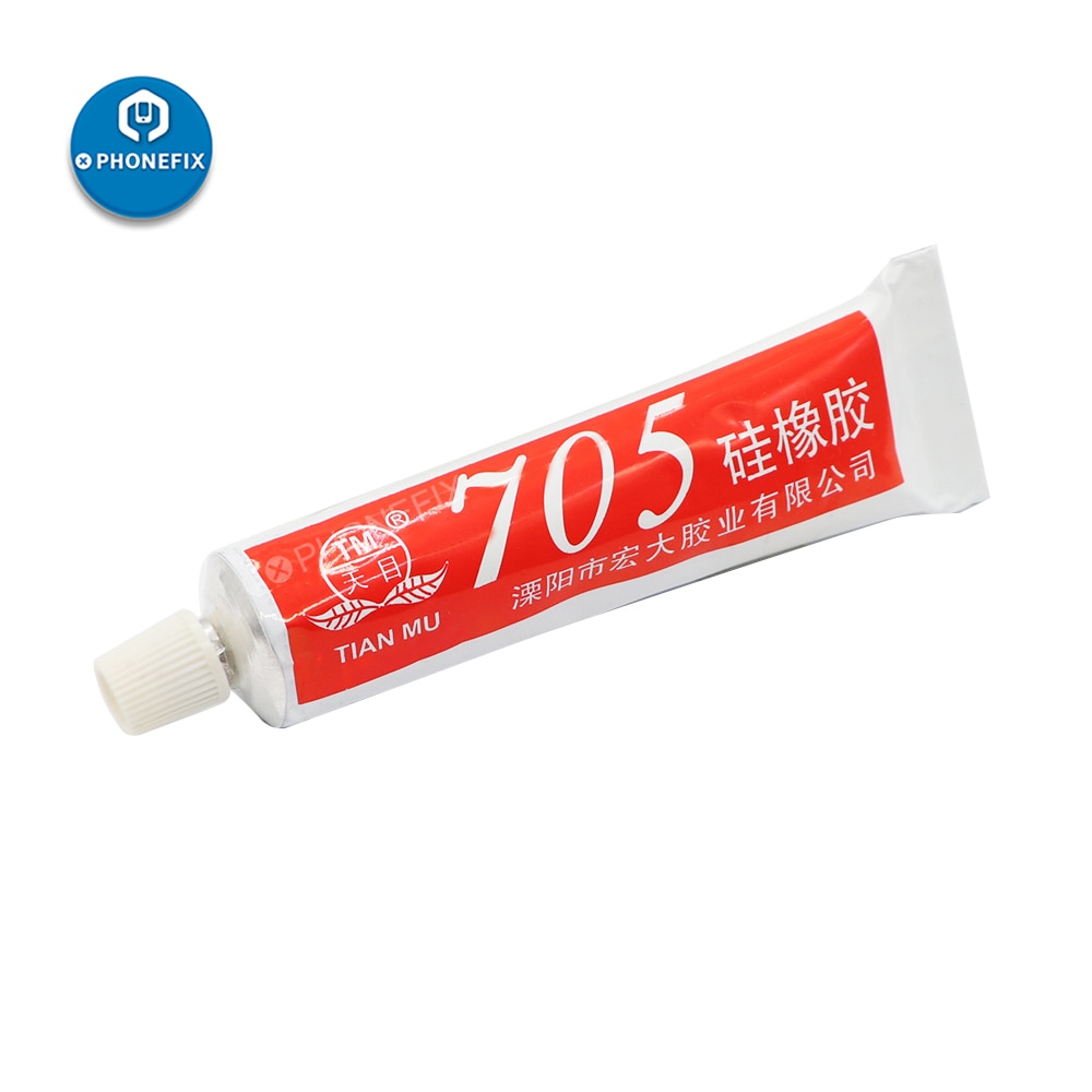 45g Silicone Industrial Adhesive 705 High Temperature Clear Silicone Rubber Insulating Sealant Adhesive Glass Metal Sealing Glue