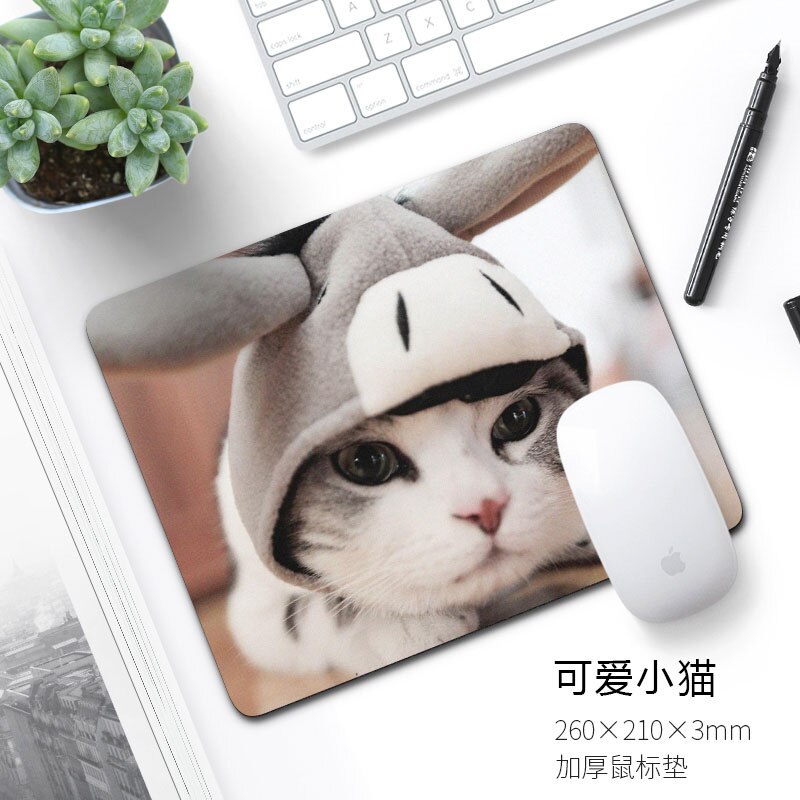 JONSNOW Cute Carton Animal Story Mouse Pad Mat Gamer Gaming Mousepad Keyboard Desk Playmat 26x21x0.3cm: M