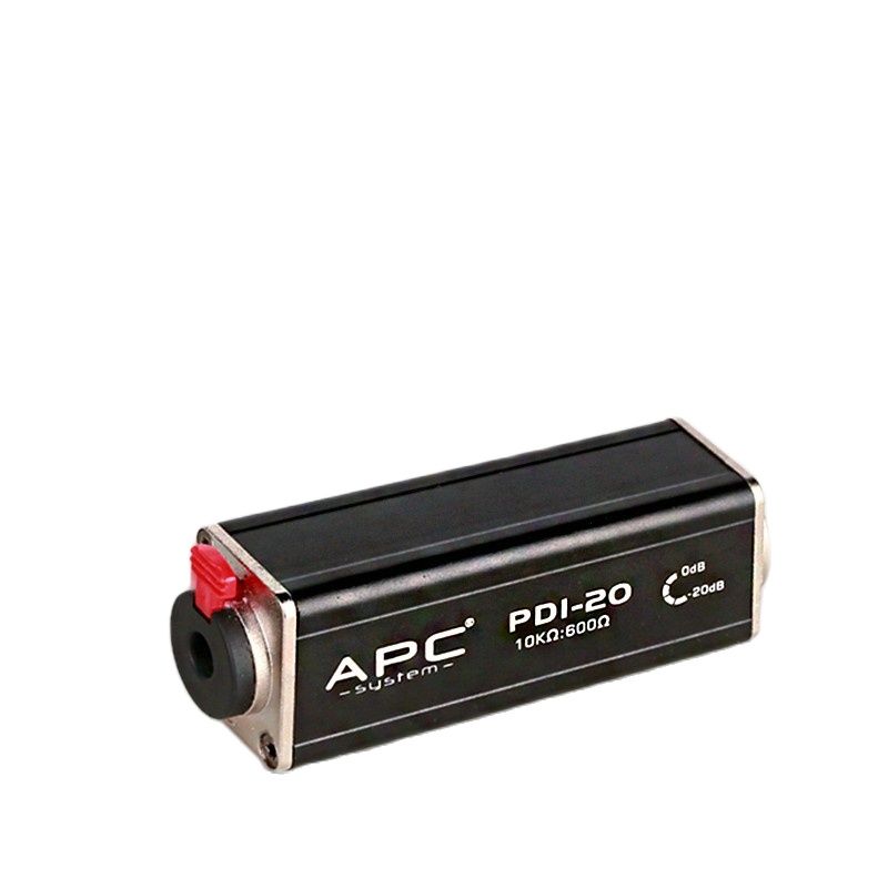 APC PDI-20 Passive guitar bass musical instrument di box audio isolator recording equipment impedance converter