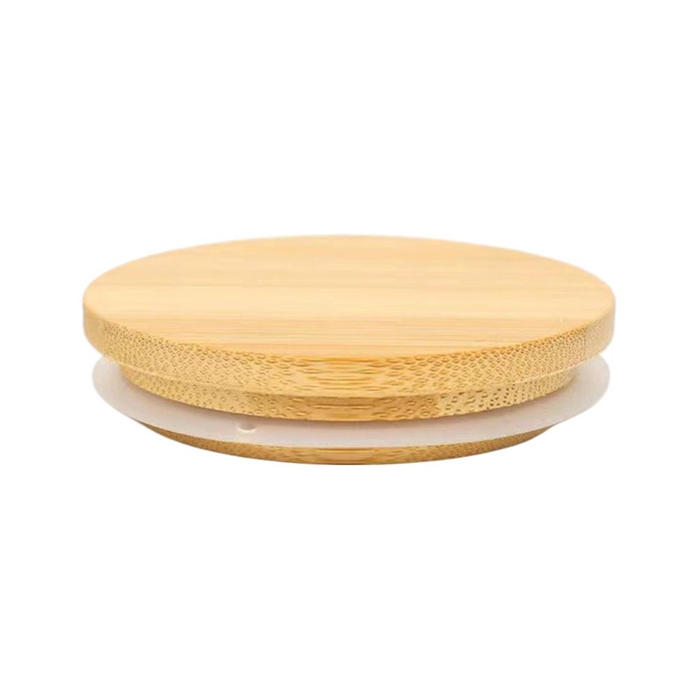 52/62/72/80/90/100mm ronde houten deksels voor weckpotten, flessen, inmaakpotten, bewaarpotten, siliconen afsluitdop, houten deksel met brede opening, herbruikbaar deksel: Rood