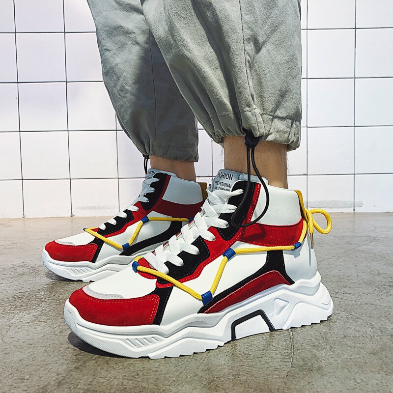 Skateboarding shoes man women high classic sneakers outdoor