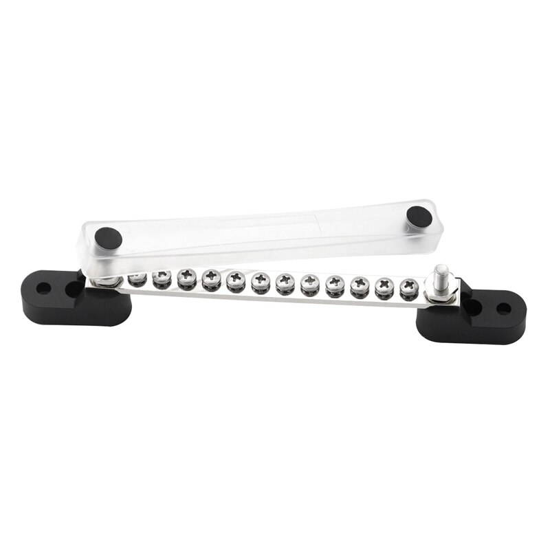 12 Point Bus bar 100amp busbar Junction for Car Boat Marine Power Distribution Terminal Block