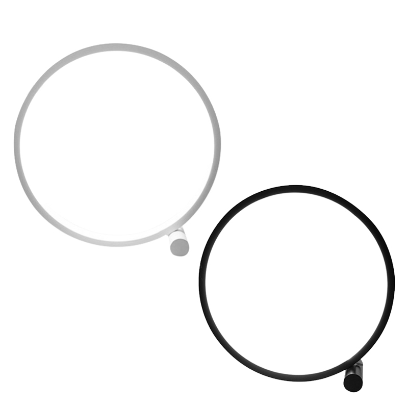 LED Table Lamp For Bedroom Circular Acrylic Desk Lamp For Living Room Dimmable Bedside Lamp Round Night Light