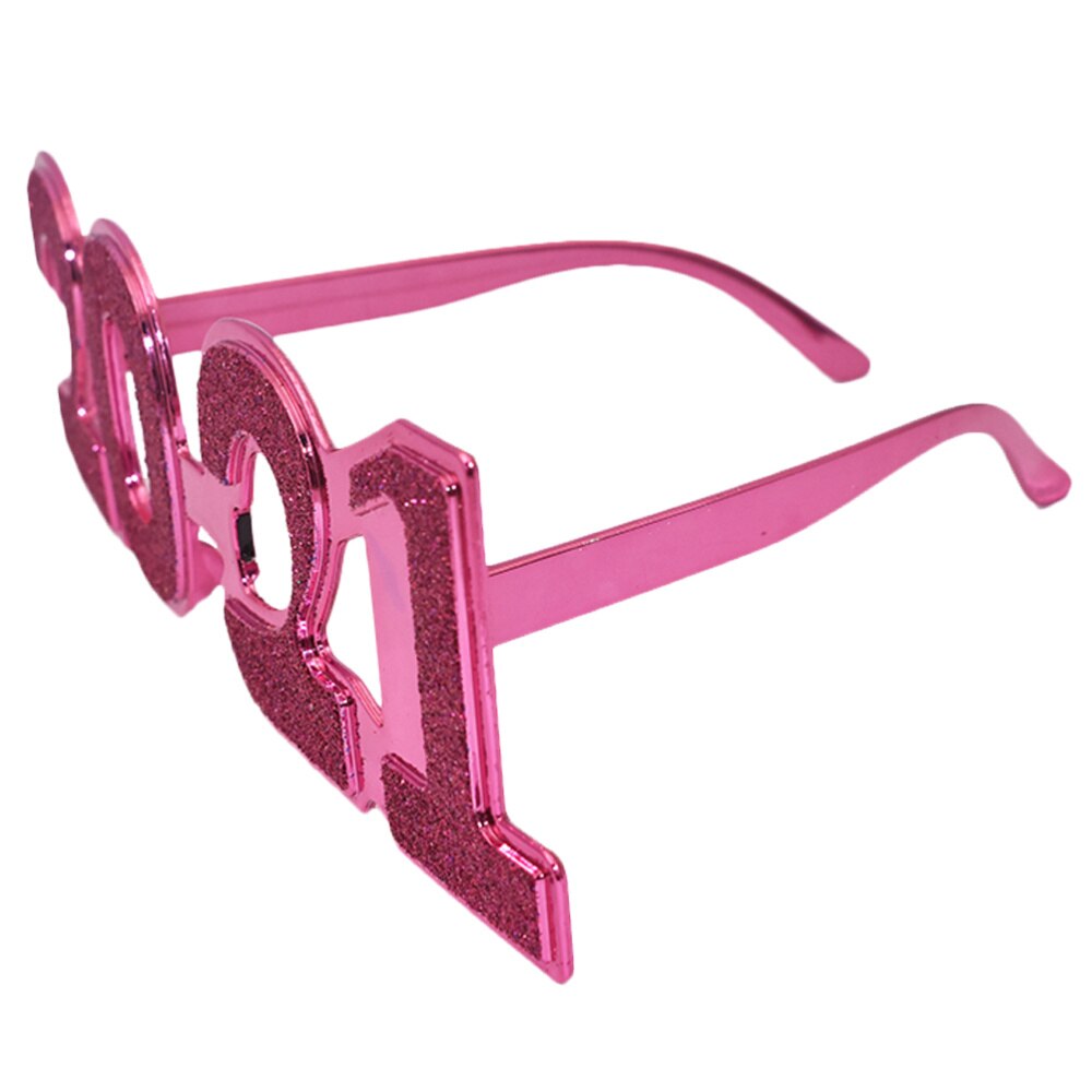 2 stk fotografering briller sjovt påklædning år briller fest dekorative briller til mand kvinde pige dreng (blændende farve