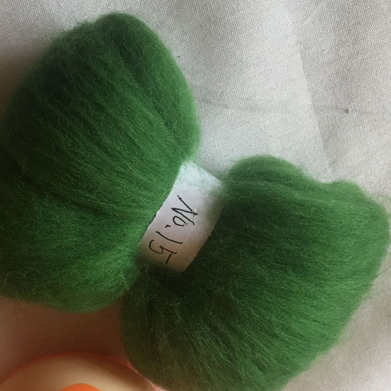 WFPFBEC 70 s Australië GEKAMD 100% WOL fiber merino diy wol voor neddles vilten 50g 100g NR 15