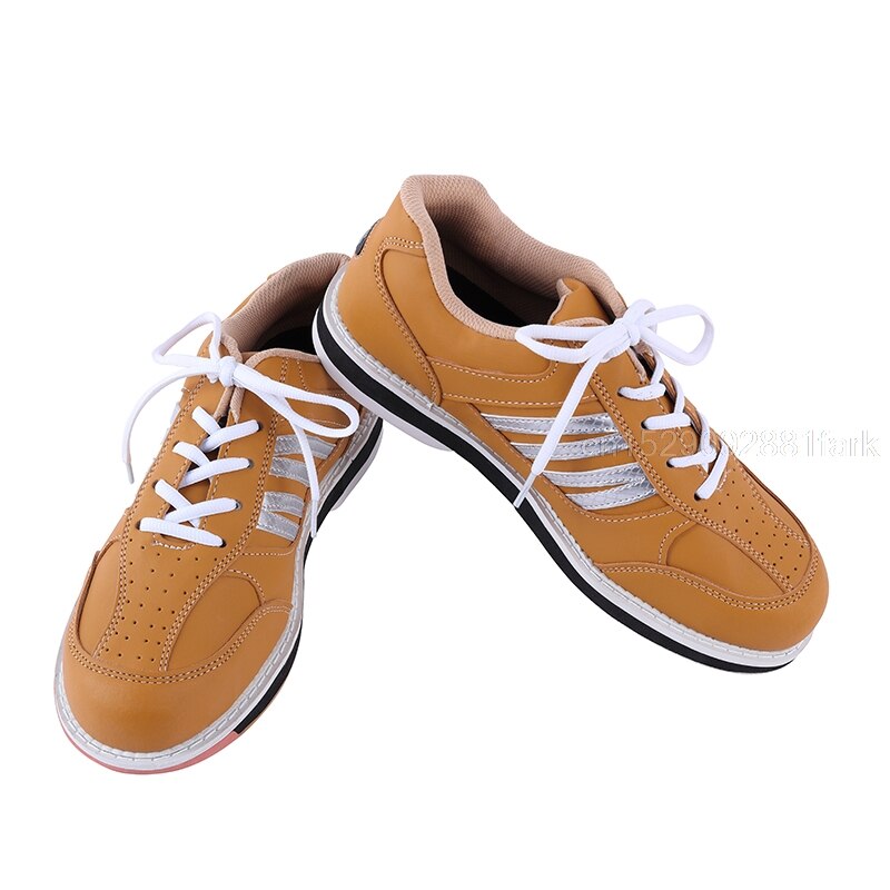 Herre bowlingsko anti-skrid ydersål træningssneakers herre åndbare bærbare komfortable sko størrelse  us 6-10