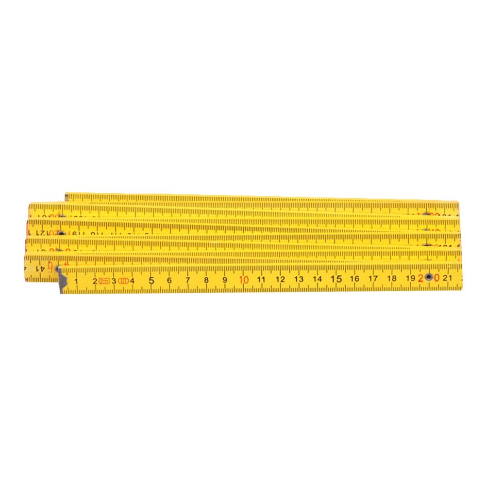 2 Meters Wooden Folding Ruler 8 Folding Wooden Ruler Versatile Measuring Tools Wooden Ruler Teaching Supplies Matching Tools