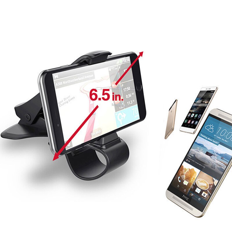 Universele Auto Telefoon Houder Gps Navigatie Dashboard Telefoon Houder Voor Mobiele Telefoon Clip Fold Houder Stand Beugel