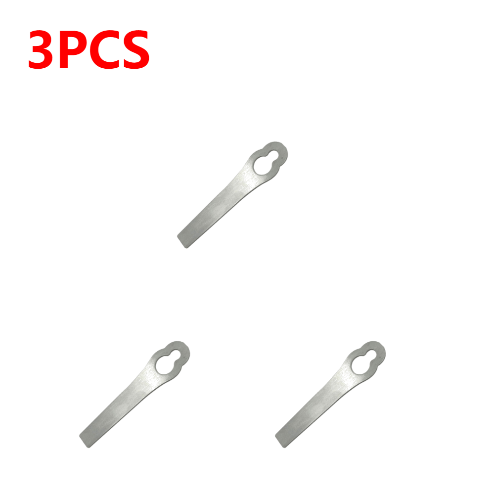 1-6Pc Roestvrijstalen Bosmaaier Vervangende Messen Reservemessen Voor Stihl Fsa 45 Fsa 57 Grastrimmer Tuin Grasmaaier: Blauw