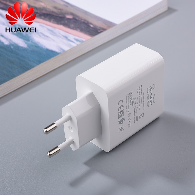 Huawei 66W Super Charger EU Plug 6A USB Type C Cable Fast Charger For Huawei Mate 30 40 Pro P 50 40 30 20 Pro Nova 9 8 7 Pro