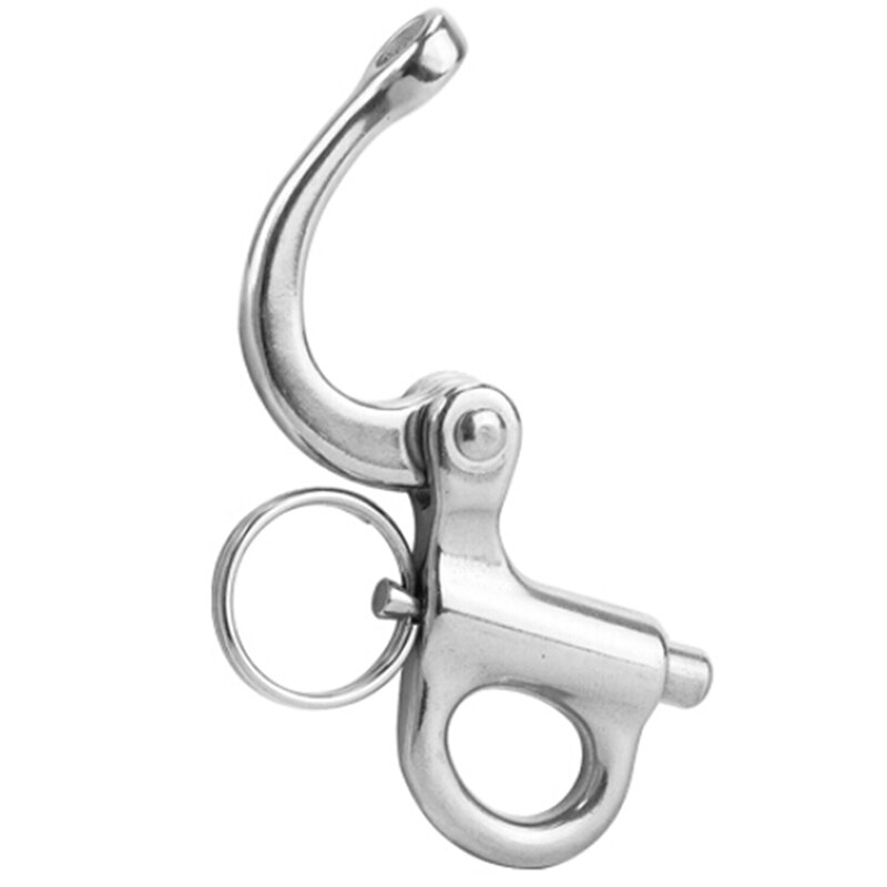 316 tuigage zeilboot vaste borghaak rvs beugel vast oog karabijnhaak zeilboot zeilboot jacht buitenleven