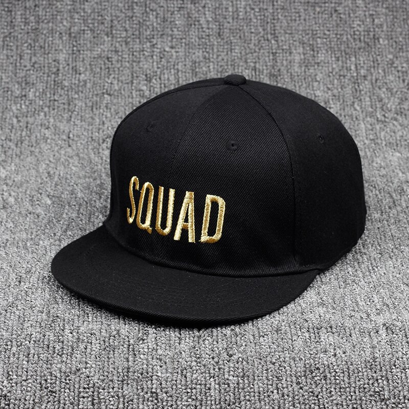 Casquette de Baseball brodée or, couvre-chef de fête de poule,