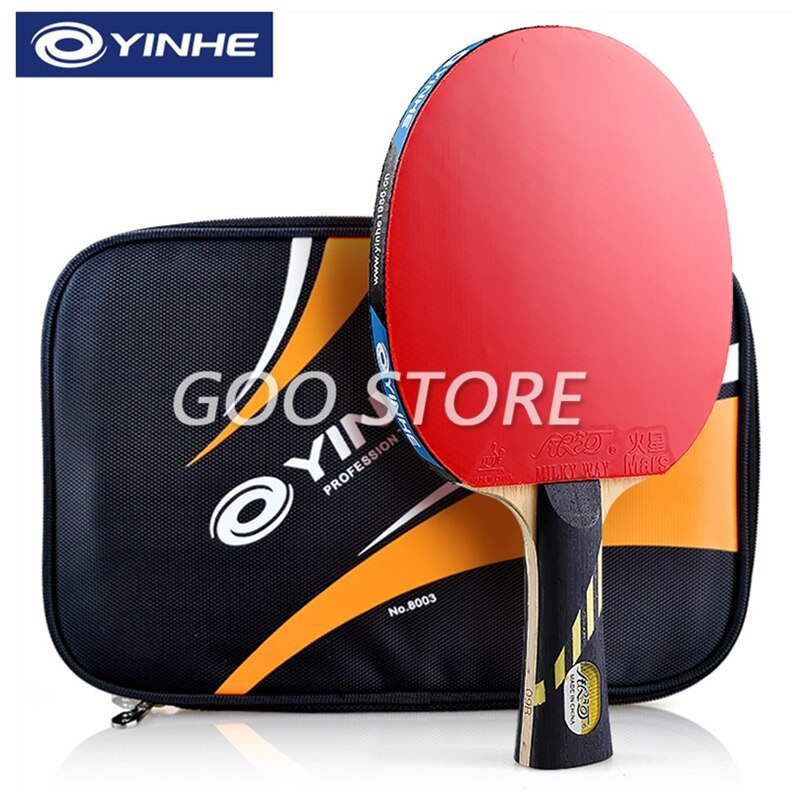 YINHE raquette 9 étoiles Galaxy bois + carbone OFF + + raquettes de ping-pong en caoutchouc