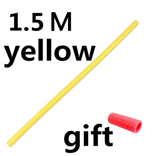 Ruizhi Per Bambini Gioco Spugna Bastone Kindergarten Schiuma Bastone Genitore-Bambino Ginnastica Bastone Giocattolo Per Bambini Puntelli Gioco Sport All'aria Aperta RZ1004: yellow1.5m