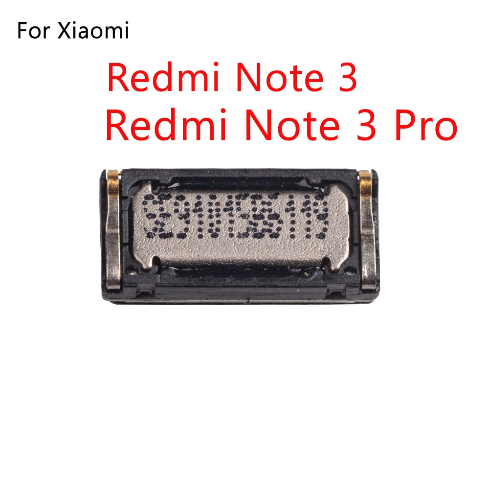 Ørestykke øre lyd top højttaler modtager til xiaomi redmi 4 pro 3 3x 3s s2 note 8 7 6 5 2 3 pro 4 4x 6a 5a: Redmi note 3