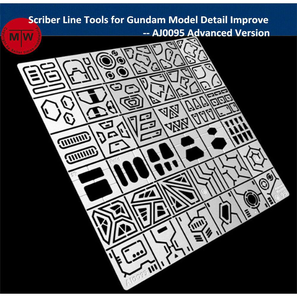 Alexen AJ0095 Scriber Line Tools for Gundam Model Craft Detail Improve