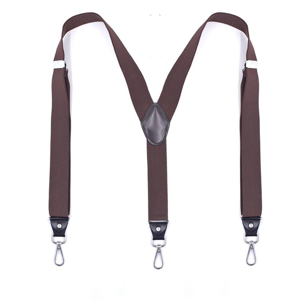 Heavy Duty Bretels Met Swivel Haken Voor Mannen Werken Jeans Y Terug Grote En Lange Verstelbare Elastische Broek Bretels Riem loop Band