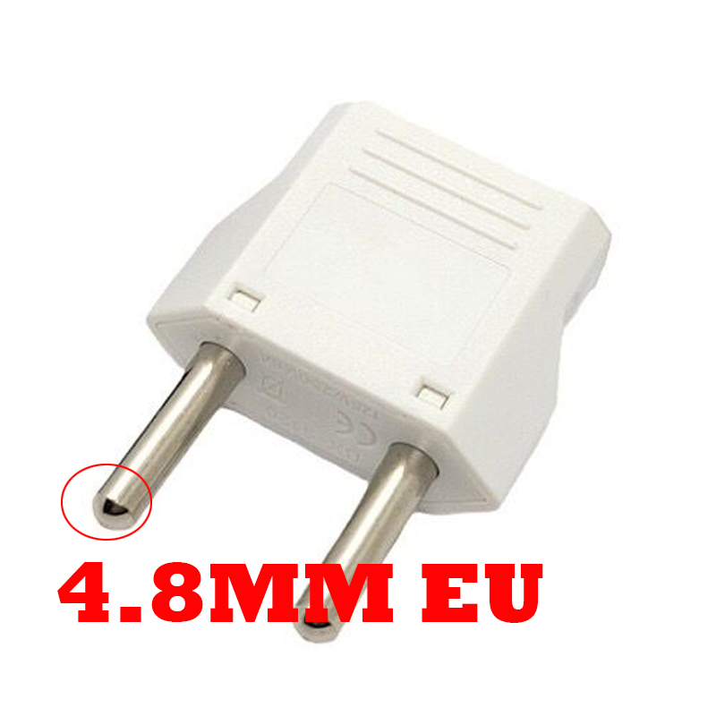 Mini convertisseur de prise électrique, prise, adaptateur secteur, blanc, noir, petit, 2 broches, US vers EU, Euro vers US, Japon, Canada, Mexique: green