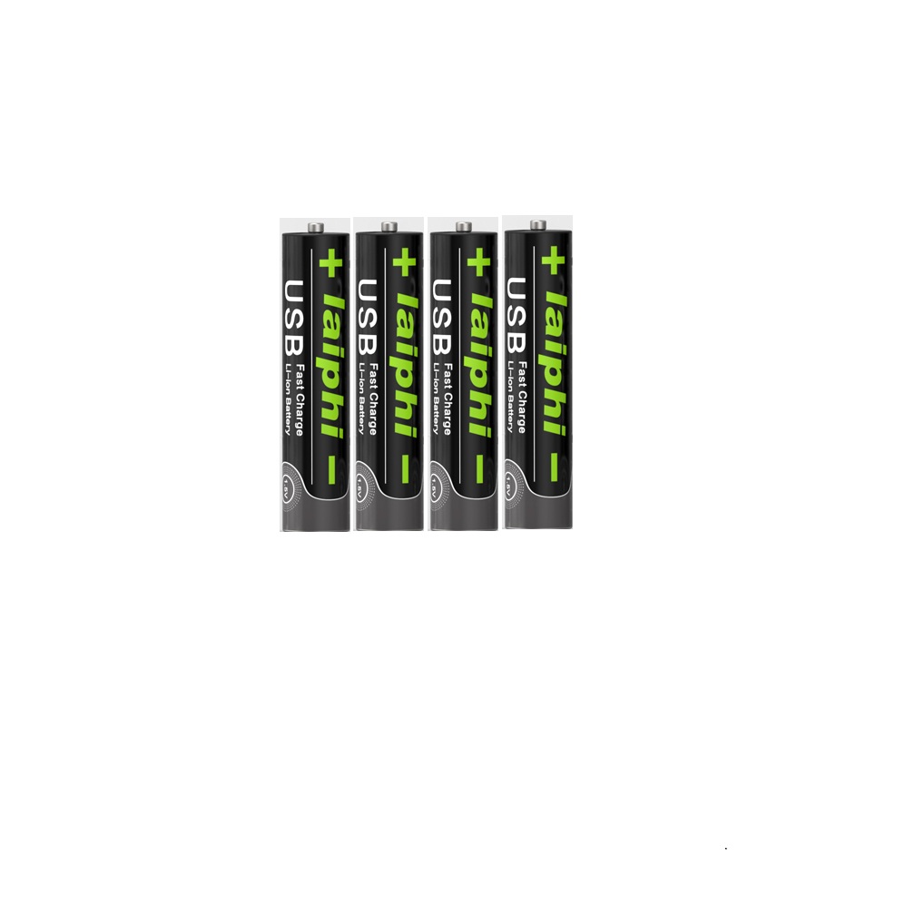 Baterias recarregáveis aaa do íon do lítio li do aaa bateria recarregável do íon 1110mwh do lítio de 1.5v baterias do li-íon do aaa batteria 1.5v