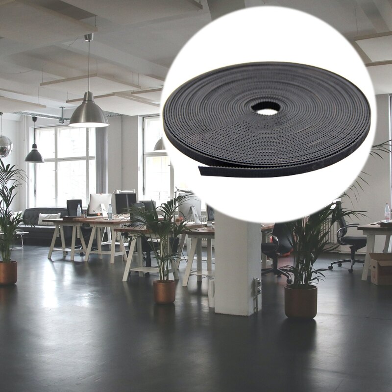 C1FD GT2-6mm / 10mm open timing belt GT2 belt Rubber Aramid Fiber cut to length for 3D printer