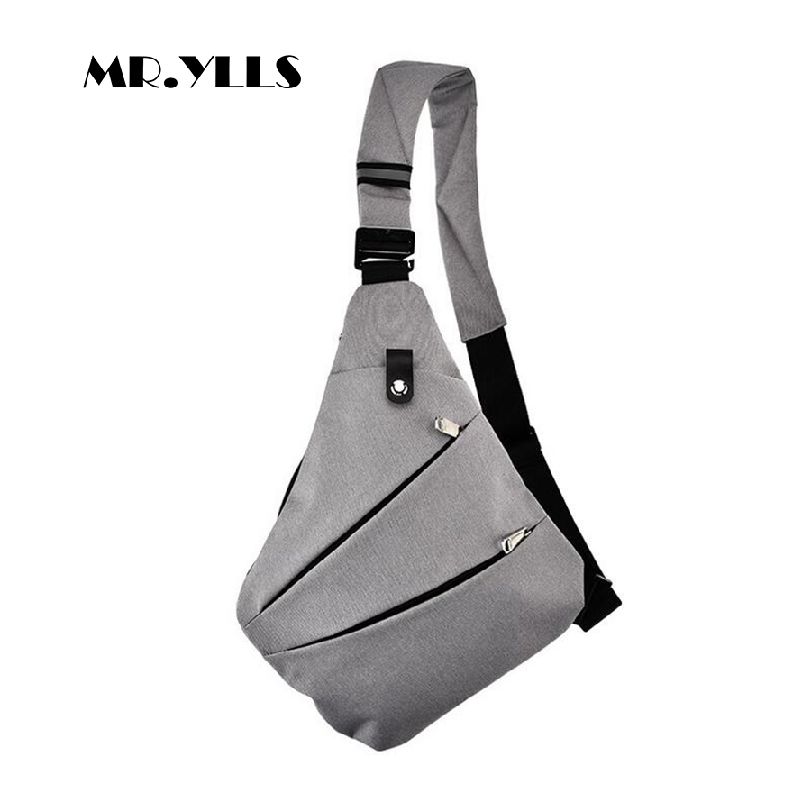 MR.YLLS Waterproof Shoulder Bags For Men Business Style Chest Bag Males Nylon Messenger Bags Man Crossbody Bag Men