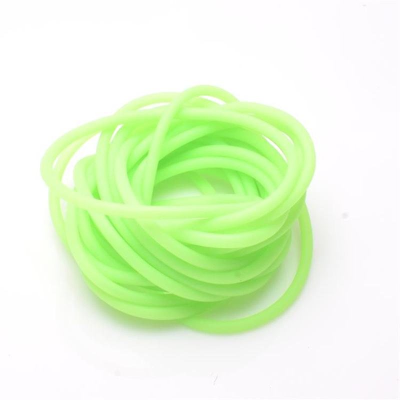 Fishing, luminous tube, fluorescent luminescent tube, baiting fish, soft rubber tube, fishing line tube, fishing accessories: Brown