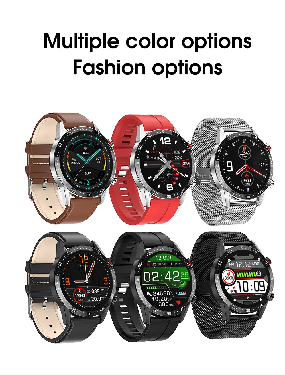 Upgrade Smartwatch Bracelet Fitness Tracker IP68 Waterproof Smart Watch Man ECG+PPG Bluetooth Call Heart Rate Wristband