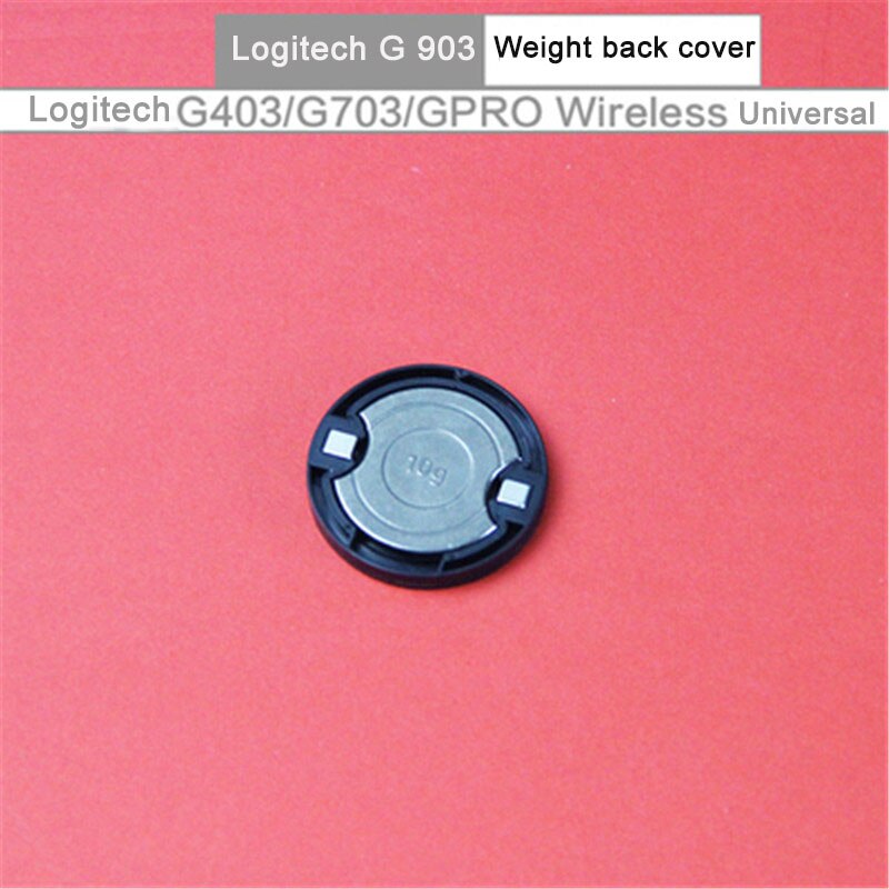 Accesorios para ratón Logitech G903/G900, receptor de botón lateral, contrapeso, cubierta trasera, cable USB, adaptador de rodillo, almohadilla de pie, juego completo: G903 rear heavy